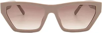 Marc Jacobs Cat-Eye Full Rim Sunglasses - Beige