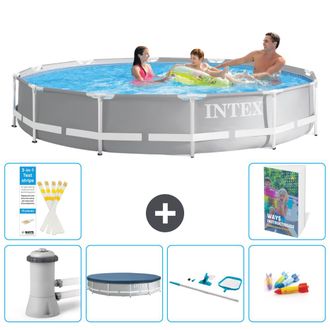 Intex Piscina Prism Frame Redonda - 366x76 Cm - 7-piezas S299
