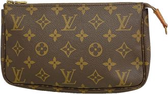 Louis Vuitton Brown Pouch (Pre-Owned)