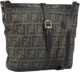 Fendi Pre-owned Cross Body Bags, female, Brown, Size: ONE SIZE Pre-owned Cross Body Bag