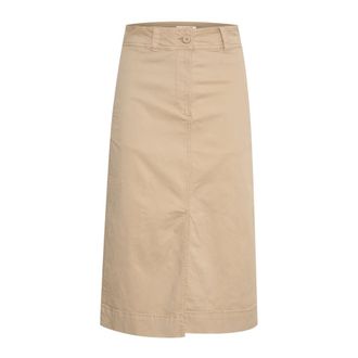 Part Two FanniesPW SK Skirt - female - Part Two - Midi Skirts - Beige - 2XS - Skirts