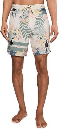 Hurley Phantom Eco Block Party Engineered 18 Mens Swimwear Bone : 36, Polyester/Spandex