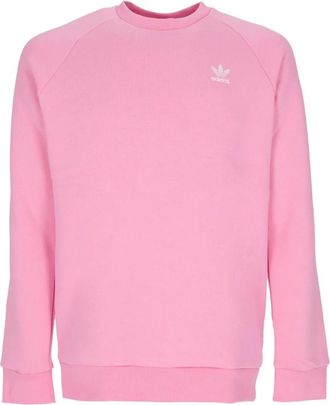 adidas Bliss Pink Crewneck Sweatshirt - Heren - Sportshirts - Roze - M - Katoen - Fitness