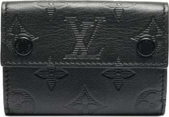 Louis Vuitton Portafoglio Discovery goffrato - Nero
