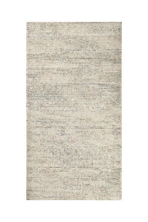 Wecon Home Alfombra crudo y tonos naturales tufting a mano en relieve 70x140