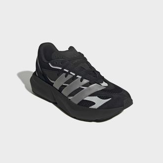 adidas Sneaker ADIDAS SPORTSWEAR LIGHTBLAZE, Herren, Gr. 42,5, core schwarz, matte silber, core schwarz, Synthetik, Textil, Schuhe Sneaker
