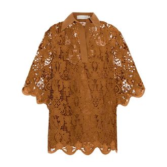 Zimmermann Mujer, Blusas y Camisas, Naranja, Talla: S