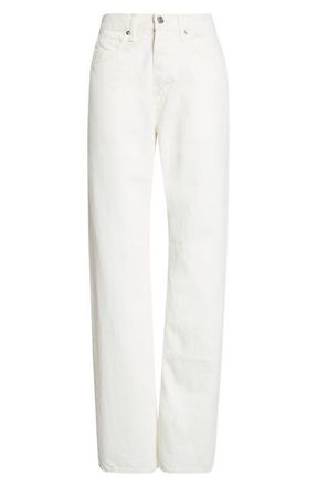 Nili Lotan Briana Jeans in Cream at Nordstrom, Size 25