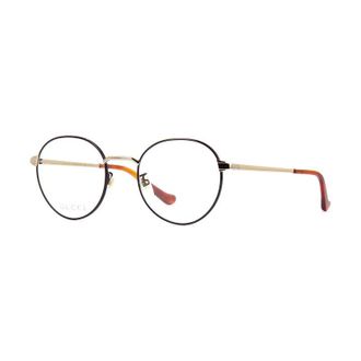 Gucci Round Full Rim Eyeglasses - Black