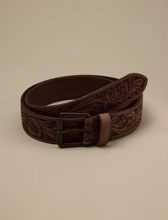 Lucky Brand Embossed Belt