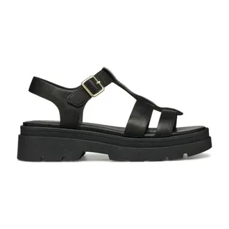Geox Adacter S Platform Sandals - female - Geox - Flat Sandals - Black - 8 UK - Shoes