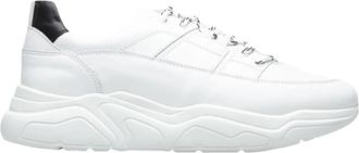 Doucal's Sneakers - Heren - Sneakers - Wit - 41 EU - Leer - Schoenen