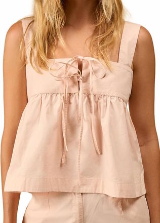 Ciao Lucia Ander Sleeveless Top In Powder