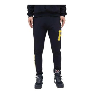 Pro Standard Pro Standard Pittsburgh Pirates Logo Blended Jogger Pants in Black Men