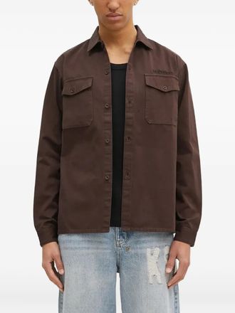 Aries Camicia in cotone - BROWN