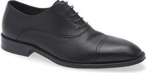 BOSS Derrek Cap Toe Oxford in Black at Nordstrom Rack, Size 9.5Us / 8.5Uk