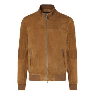 Peuterey Sands Suede Jacket - male - Peuterey - Bomber Jackets - Brown - XL - Jackets