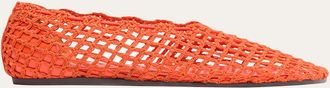 Proenza Schouler Slant Crochet Ballerina Flats