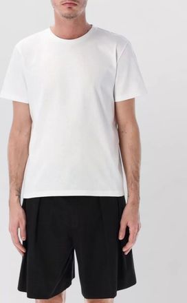 Saint Laurent logo back crew neck short sleeve t-shirt