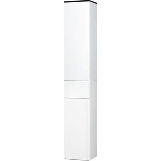 Kleankin Armadietto Bagno con Ripiano Regolabile 2 Ripiani Chiusi 1 Cassetto