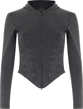 Balenciaga Mujer, Sudaderas, Gris, Talla: S