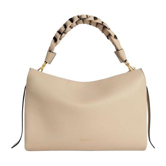 Coccinelle Boheme - Dames - Handtassen - Beige - ONE Size - Leer - Tassen