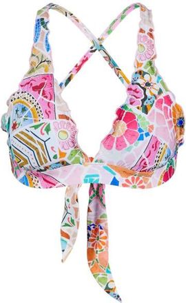 Seafolly Beach Boh&egrave;me Multi Fit Longline Tri Bikini-Top f&uuml;r Damen | bunt