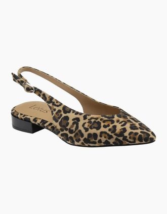 Lotus Womens Morton Womens Pumps - Leopard Suede - Size: 7