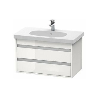 Duravit Duravit - Ketho Neceser De Pared 6647, 2 Cajones, 800mm, Para