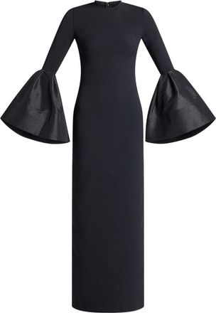 Solace London Abito Suri lungo - Nero