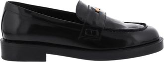 Paris Punk Dames Bras Penny Loafer Zwart - Dames - Loafers - Zwart - 37 EU - Schoenen