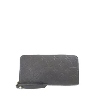 Louis Vuitton Pre-owned Wallets, female, Black, Size: ONE SIZE Pre-owned Monogram Empreinte Long Wallet
