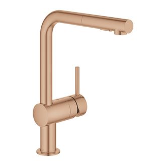 GROHE Mezclador Monomando De Fregadero Grohe Minta, Ca&ntilde;o En L, Con