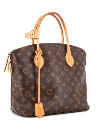 Louis Vuitton Lockit NM Handbag Monogram Canvas PM satchel - Brown