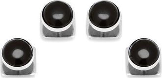 Cufflinks Inc. Onyx Studs Set in Black at Nordstrom