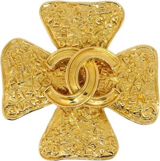 Chanel Spilla CC 1995 - Oro