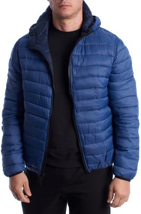 U.S.Polo Association Heren Reversible Gewatteerde Jas met Capuchon 66496