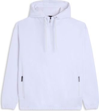 Freddy Felpa con mezza zip e cappuccio regolabile