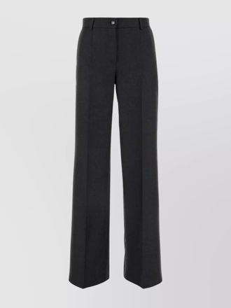 Dolce & Gabbana virgin wool wide-leg trousers