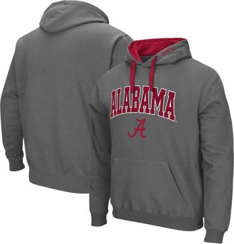 Colosseum Mens Colosseum Charcoal Alabama Crimson Tide Big & Tall Arch & Logo 2.0 Pullover Hoodie at Nordstrom, Size 2Xb