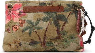 Desigual Womens Fabric Across Body Bag, Green, U