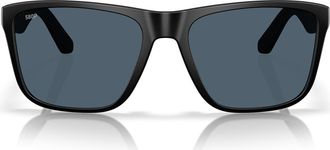 Costa Los Alijos 59mm Sunglasses in Matte Black /Gray at Nordstrom