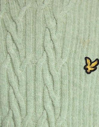 Lyle & Scott Lyle And Scott Mens Embroidered Eagle Logo Crew Neck Long Sleeve Sweater - Black - Size: 2XL