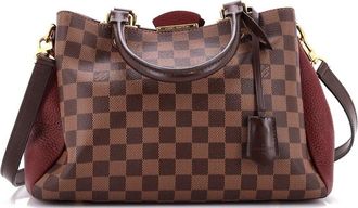 Louis Vuitton Burgundy Damier Brittany (Authentic Pre-Loved)