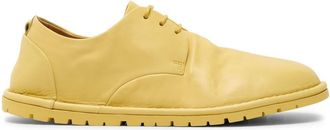 Marsèll Sancrispa leather derby shoes - men - Leather/Leather/Rubber - 42.5 - Yellow