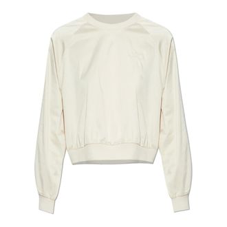 adidas Originals Adidas Originals, Sweatshirts, female, Beige, Size: 2XS Logo Sweatshirt