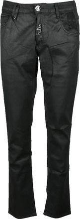 Philipp Plein Slim Fit Jeans - Black