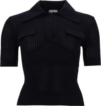 Patou Embroidered Cotton Polo Shirt