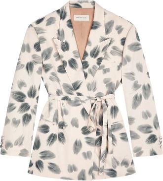 Dries Van Noten Blazer con stampa - Toni neutri