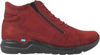 Wolky Why Antique - Dames - Schoenen - Rood - Maat: 40 EU Wol